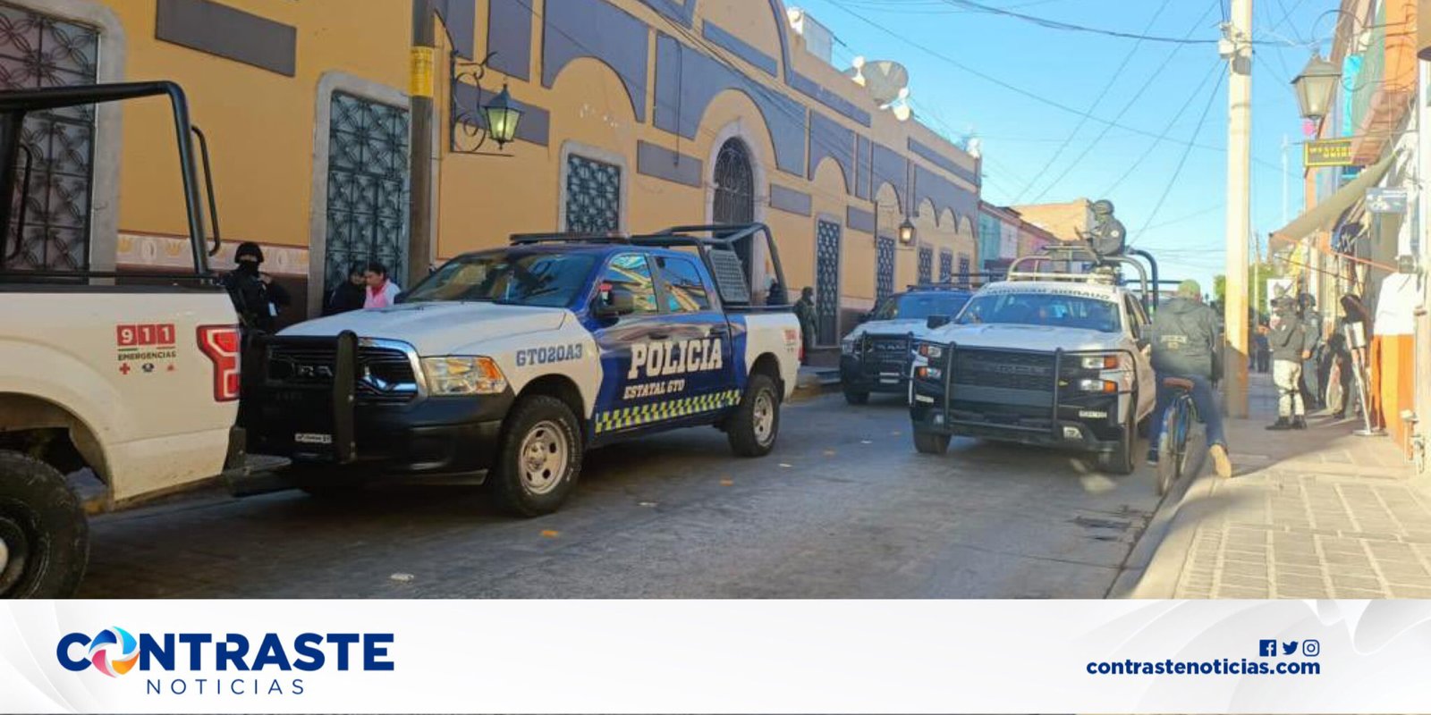 Toman FSPE control y mando de seguridad en Juventino Rosas